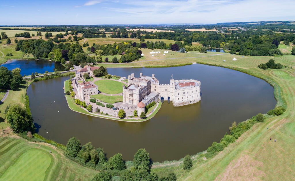 Leeds Castle — Kind Hearts and Coronets filming location in Maidstone