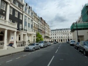 65 Eaton Place — Upstairs, Downstairs filming location in London