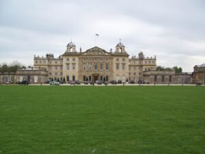 Badminton House — Queen Charlotte: A Bridgerton Story filming location in Badminton