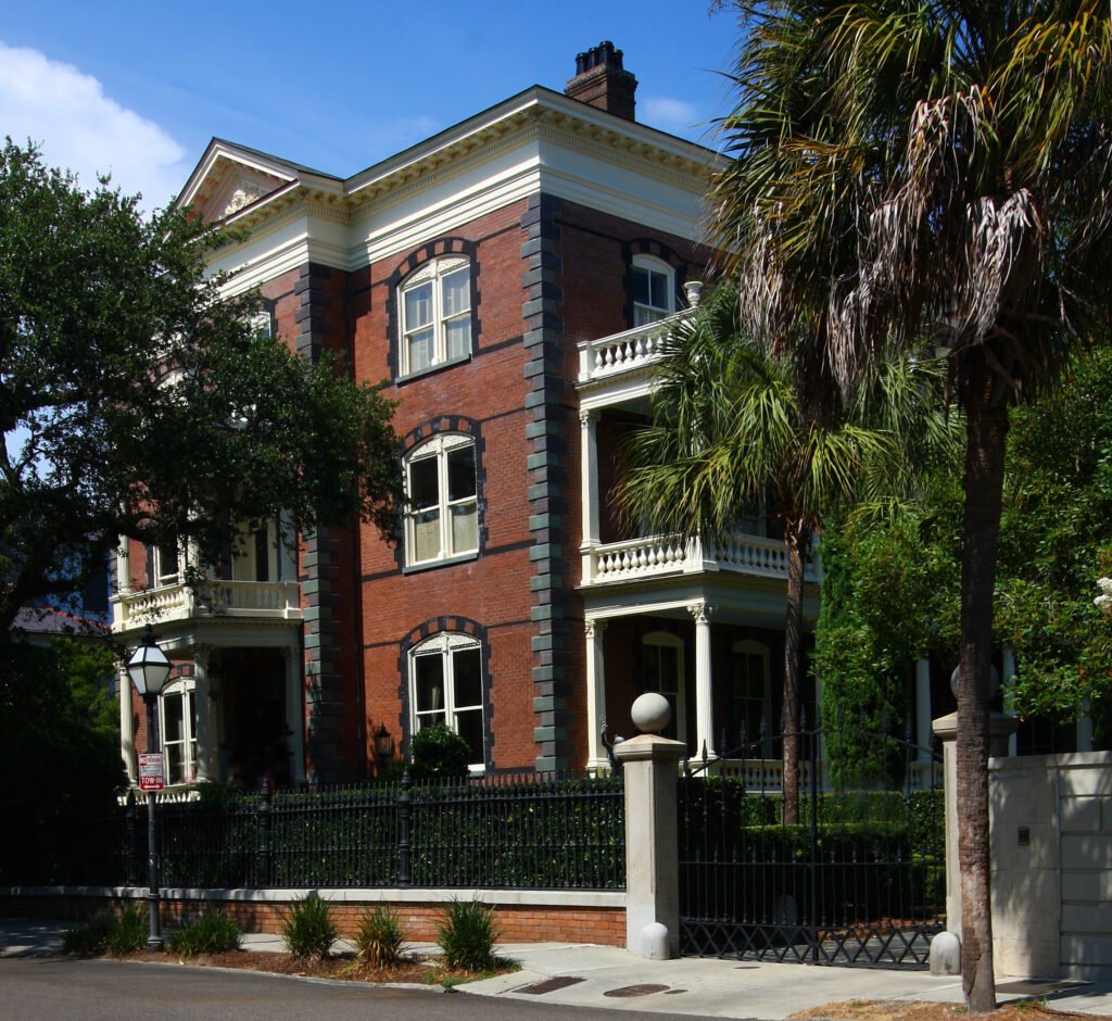 Calhoun Mansion — North and South filming location in Charleston
