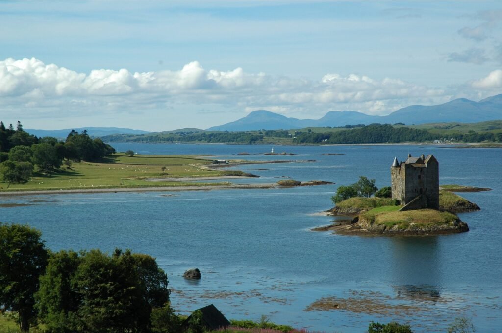Castle Stalker — Monty Python and the Holy Grail filming location in Appin