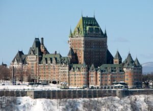 Château Frontenac — I Confess filming location in Quebec City