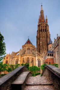 Church of Our Lady Bruges (Onze-Lieve-Vrouwekerk) — In Bruges filming location in Bruges