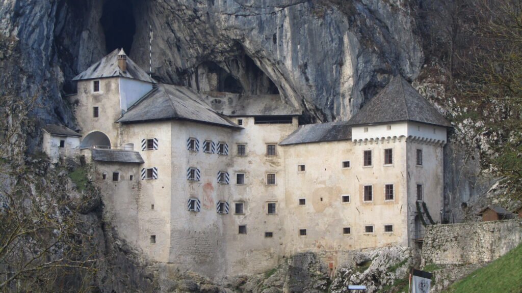 Predjama Castle — Armour of God filming location in Postojna