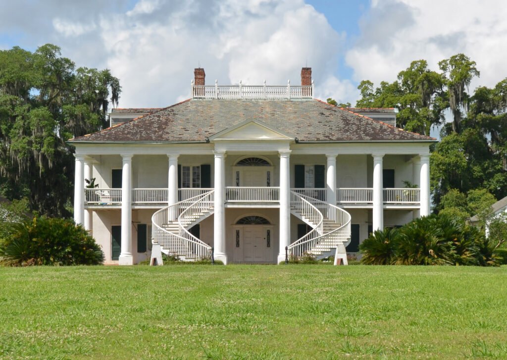 Evergreen Plantation — Django Unchained filming location in Wallace