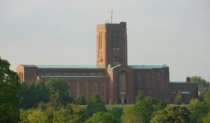 Guildford Cathedral (Cathedral Church of the Holy Spirit) — The Omen filming location in Guildford