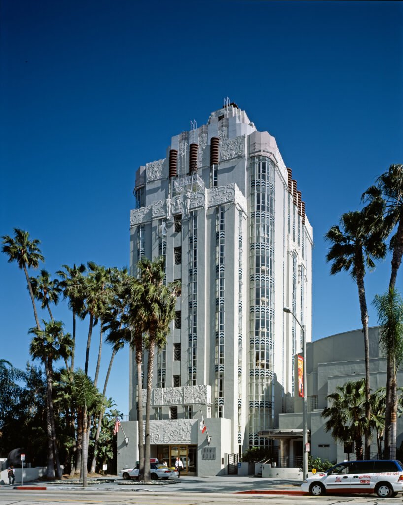 Sunset Tower — The Italian Job filming location in West Hollywood