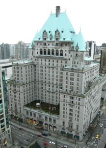 Fairmont Hotel Vancouver — The Suite Life of Zack and Cody filming location in Vancouver