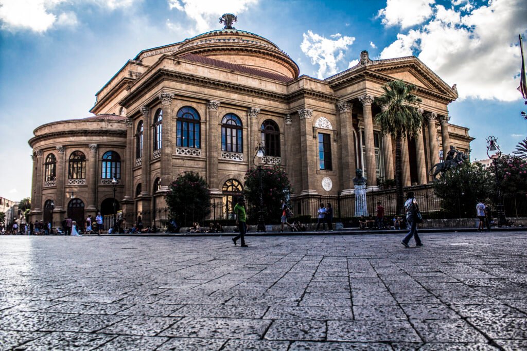 Teatro Massimo Vittorio Emanuele — The Godfather Part III filming location in Palermo
