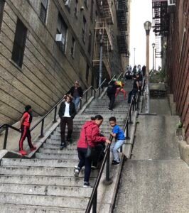 Joker Stairs — Joker filming location in New York City (Bronx)