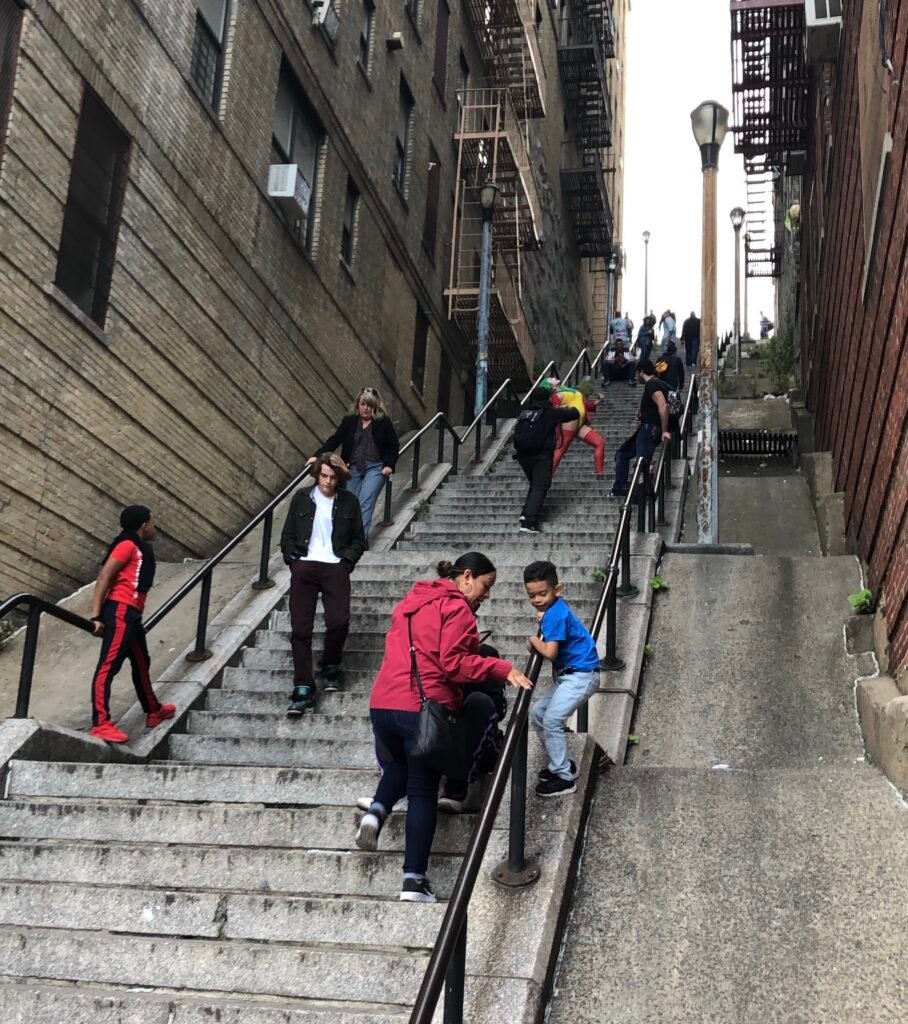 Joker Stairs — Joker filming location in New York City (Bronx)