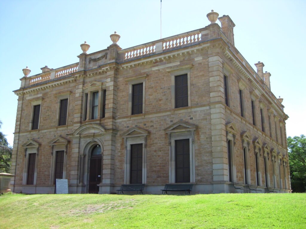 Martindale Hall — Picnic at Hanging Rock filming location in Mintaro