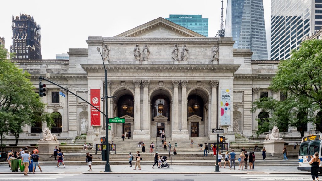 New York Public Library Main Branch (Stephen A. Schwarzman Building) — Ghostbusters filming location in New York City