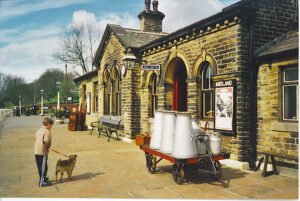 Oakworth railway station — The Railway Children filming location in Oakworth, Keighley