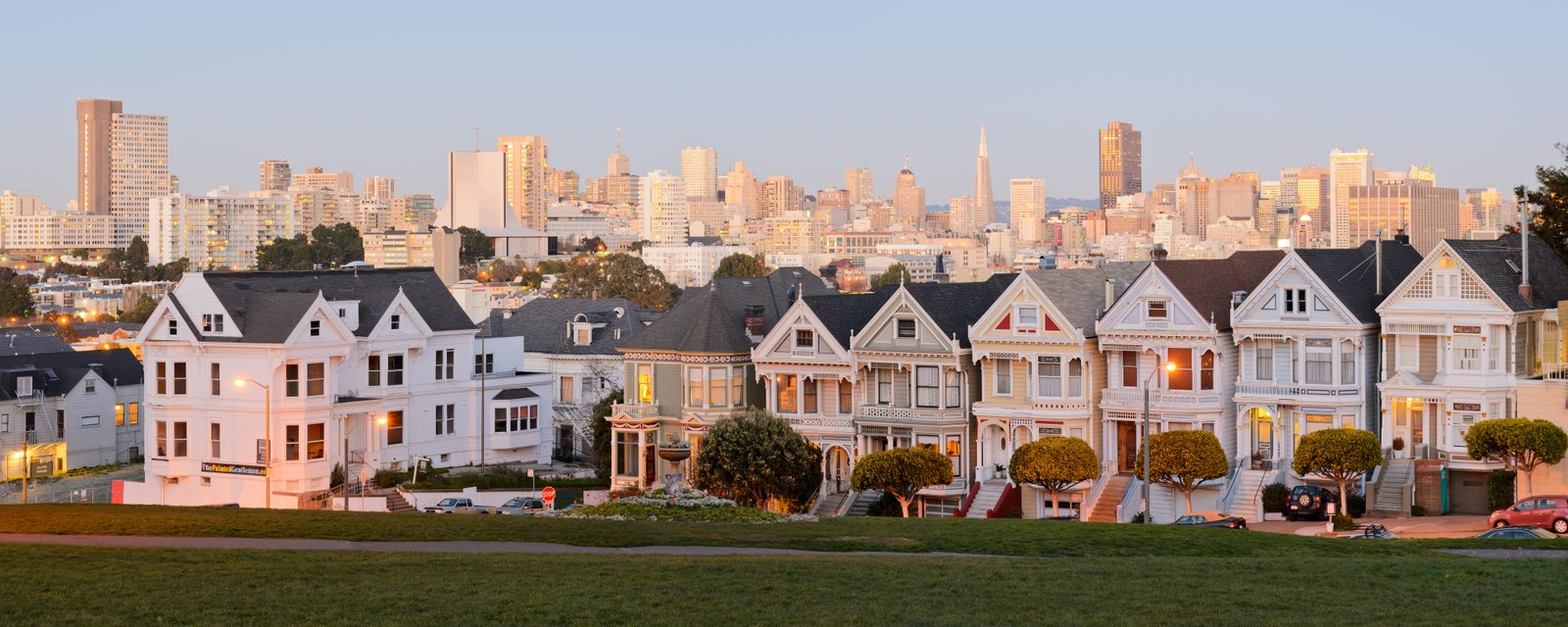 The Painted Ladies (Postcard Row)