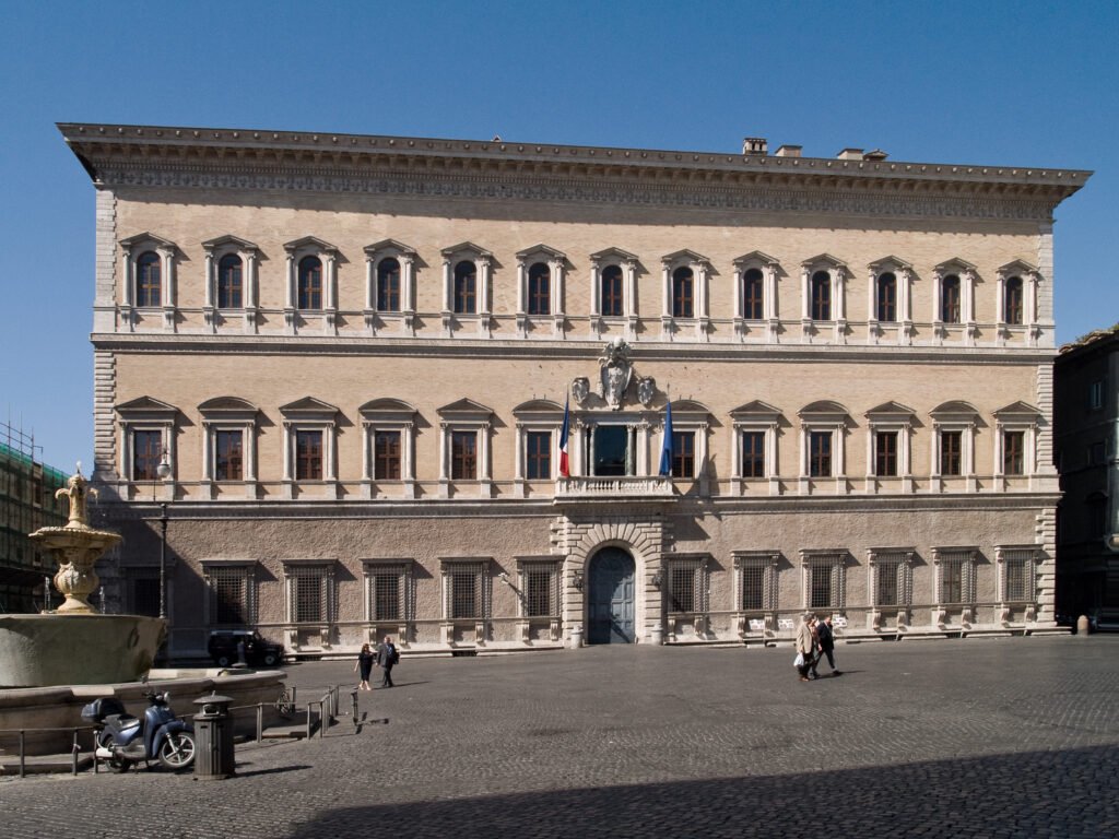 Palazzo Farnese, Rome (French Embassy) — We Have a Pope (Habemus Papam) filming location in Rome