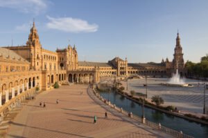 Plaza de España (Seville) — Lawrence of Arabia filming location in Seville