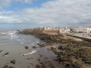 Essaouira (Mogador), Skala de la Ville sea ramparts and harbour — Othello filming location in Essaouira