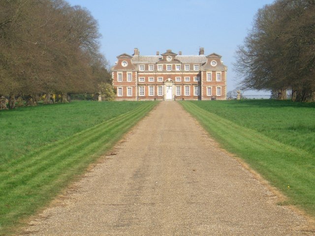 Raynham Hall — Country Life (photograph of the "Brown Lady") filming location in Fakenham