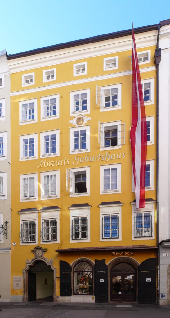 Mozart's Birthplace in Salzburg
