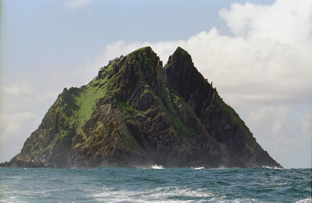 Skellig Michael — Star Wars: The Force Awakens filming location in Portmagee (nearest)