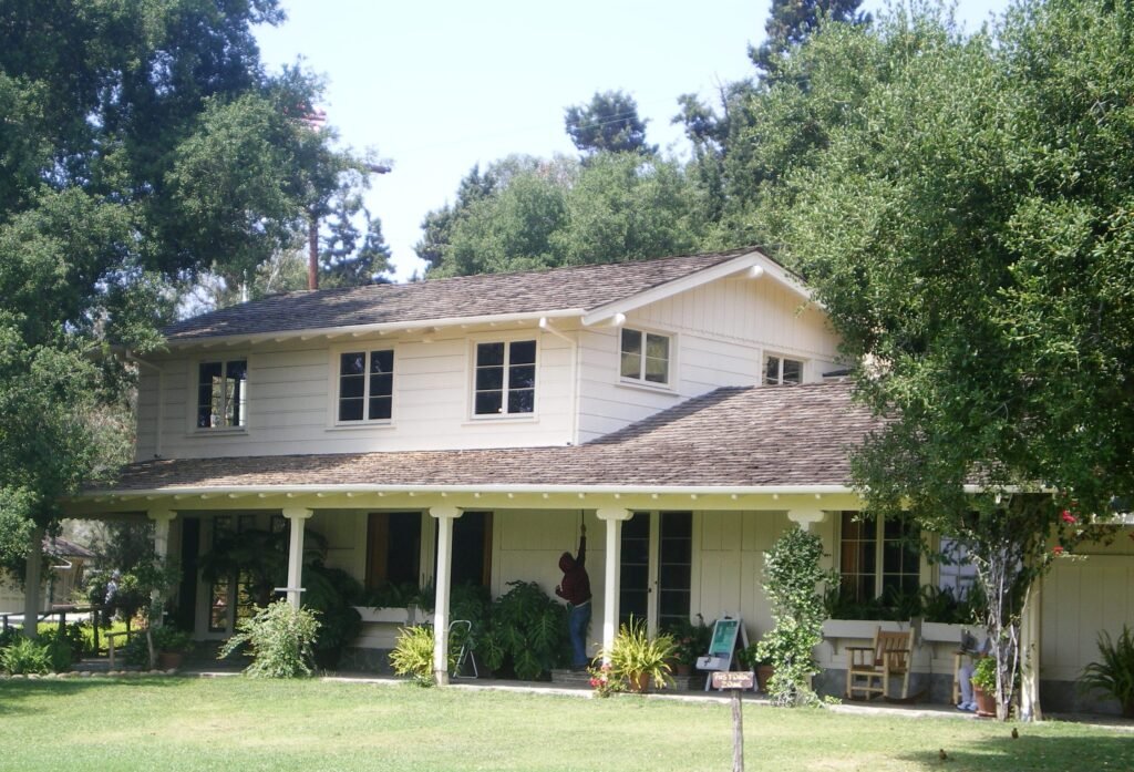 Will Rogers Ranch House — Star Trek IV: The Voyage Home filming location in Los Angeles